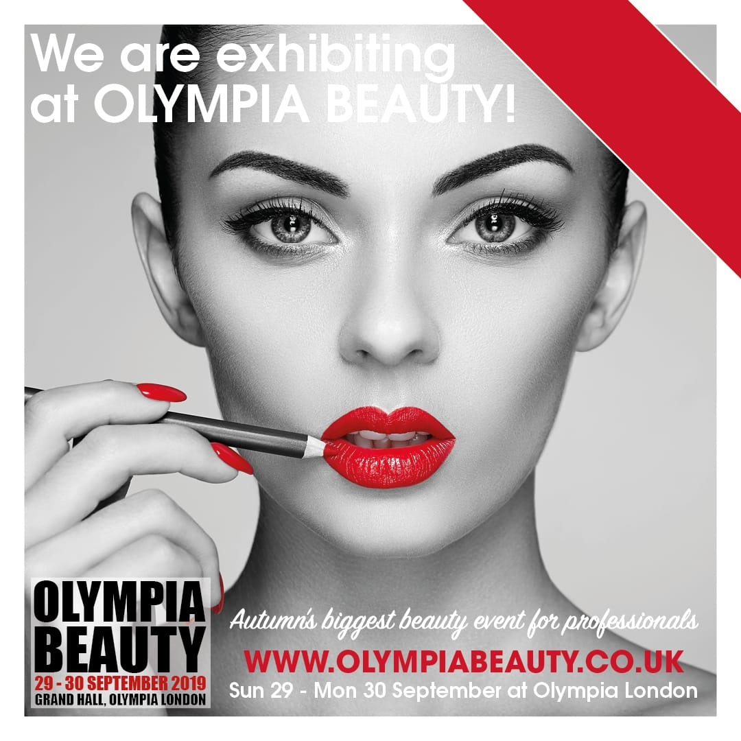 We're Exhibiting At Olympia Beauty!