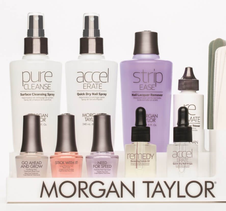 Complete A Morgan Taylor Manicure With The New Essentials Range.