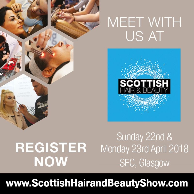 We’re Exhibiting at Scottish Hair & Beauty!