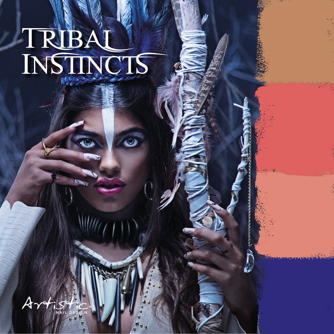 Artistic’s Tribal Instincts Step By Step Nail Art!