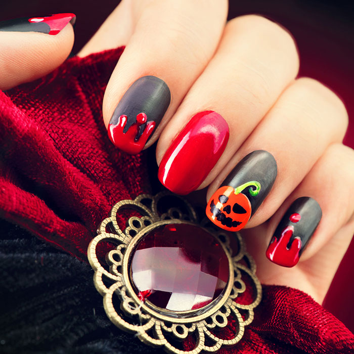 Halloween Nail Art With Louella Belle!
