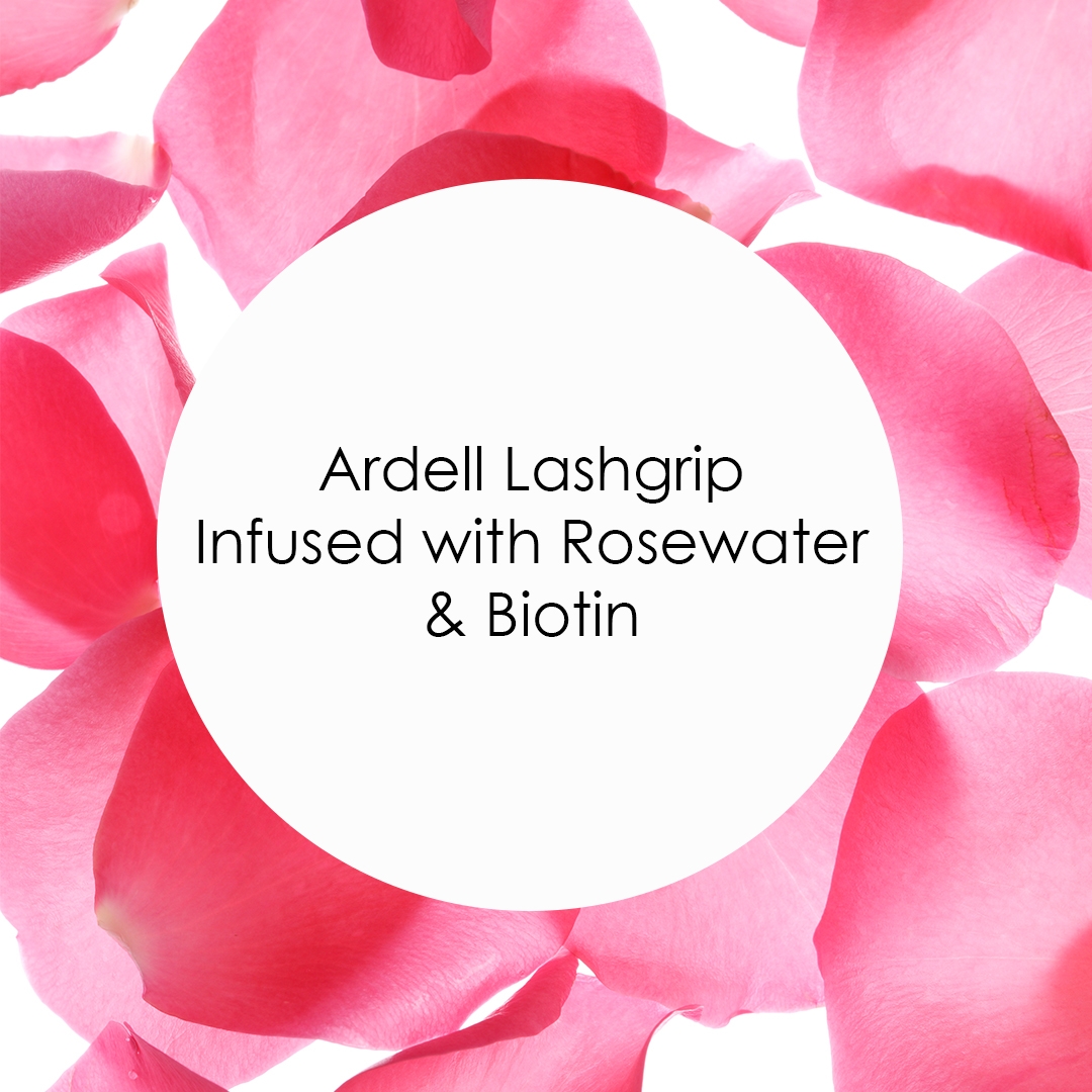 Introducing The NEW Rosewater & Biotin Infused Lashgrip!